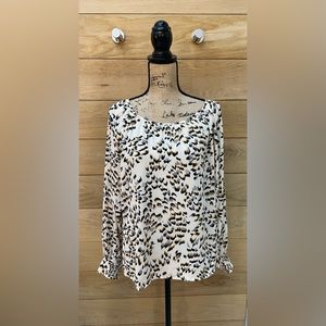 CAbi Round Trip Blouse.  Size M.